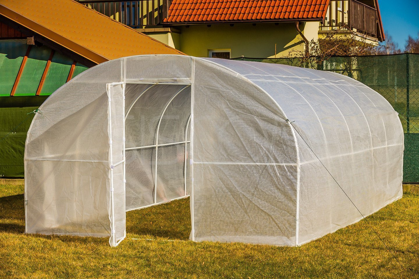 TUNEL foliowy SZKLARNIA 3,0 x 2,2 x 1,9 m 6,6m2