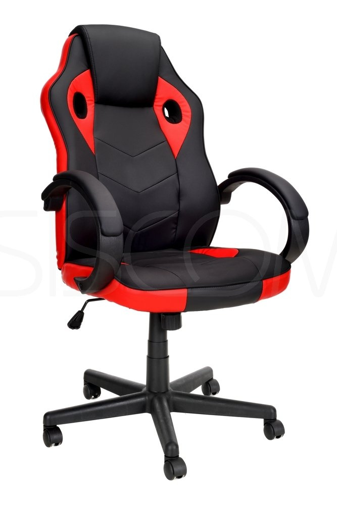 Fotel biurowy XGAMER - czarno-czerwony - obrazek 2