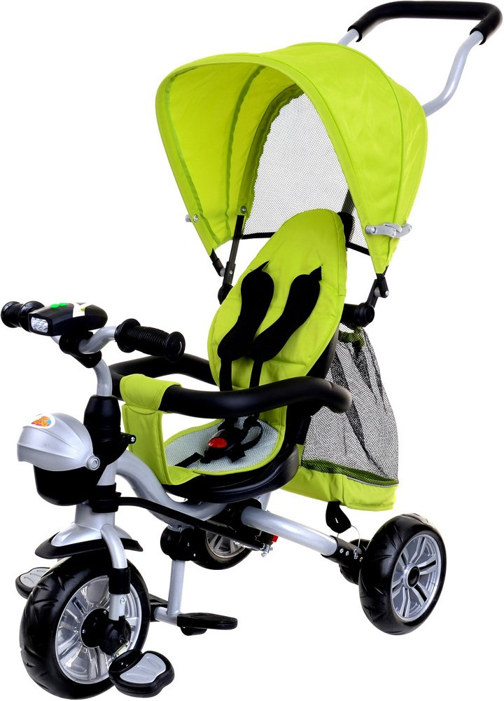Rowerek trójkołowy FUN BIKE składany z lampką LED