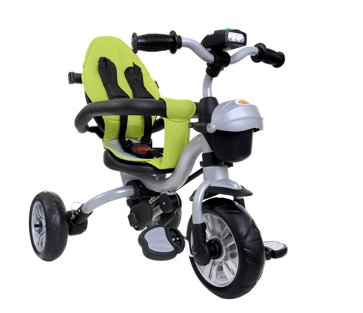Rowerek trójkołowy FUN BIKE składany z lampką LED - obrazek 5