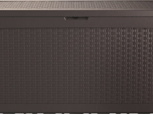2814_5 Skrzynia ogrodowa Samoa Rattan Box 270L brąz