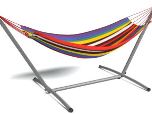 2864_6 Hamak ogrodowy ze stelażem Premium Classic Style