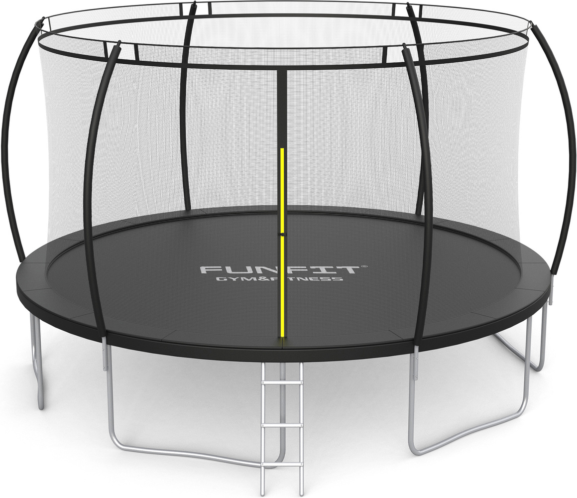 Trampolina Ogrodowa Premium dla dzieci 490cm (16FT) z Siatką Wewnętrzną i Drabinką