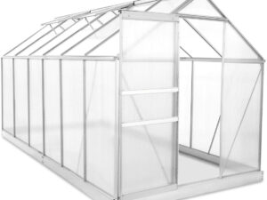 3392_1 Szklarnia Ogrodowa Poliwęglanowa 380 cm x 190 cm x195 cm - 7,22m2