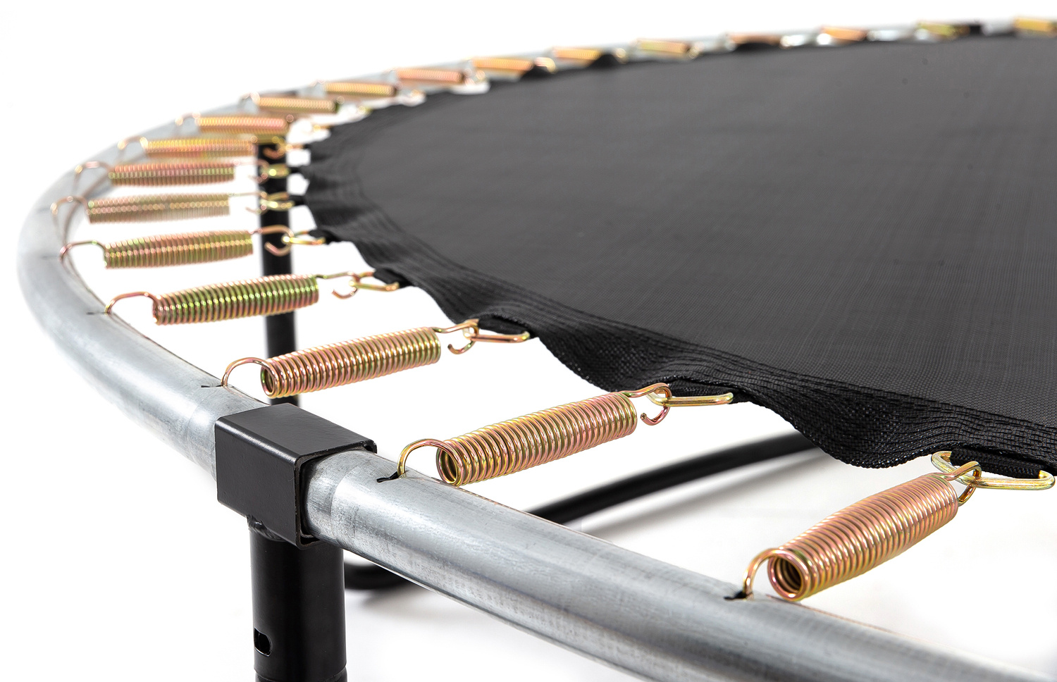 Trampolina Ogrodowa Premium dla dzieci 252cm (8FT) z Siatką Wewnętrzną i Drabinką - obrazek 3