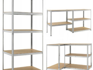 Regał metalowy magazynowy 180x90x40 cm 1000 kg