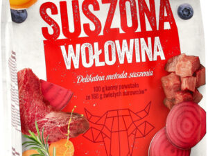 3981_1 Karma suszona dla psa Dolina Noteci Premium wołowina 9 kg