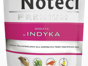 3995_1 Mokra karma dla psa Dolina Noteci Premium bogata w indyka saszetka 500 g