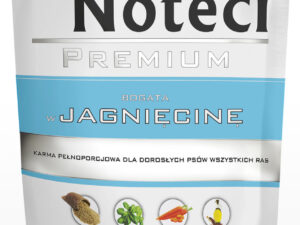3996_1 Mokra karma dla psa Dolina Noteci Premium bogata w jagnięcinę saszetka 500 g
