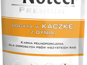 4018_1 Mokra karma dla psa Dolina Noteci Premium bogata w kaczkę z dynią saszetka 150 g
