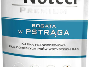 4021_1 Mokra karma dla psa Dolina Noteci Premium bogata w pstrąga saszetka 150 g