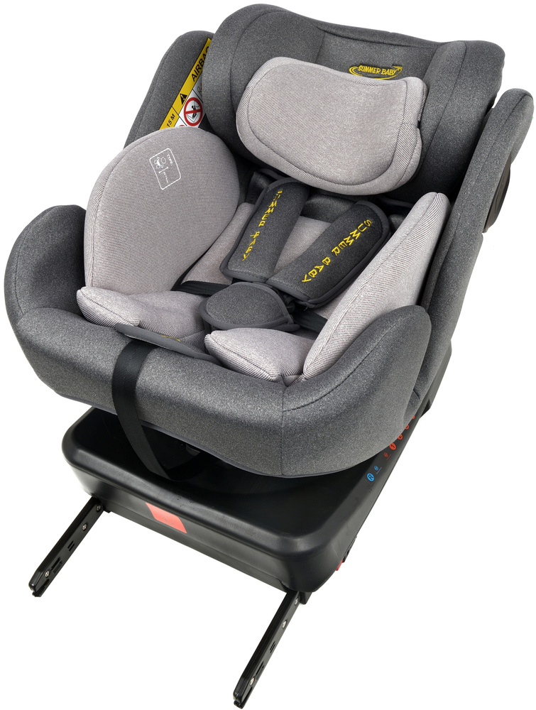 Fotelik Samochodowy SUMMER BABY Como I-Size obrotowy 360° z nogą stabilizującą - obrazek 7