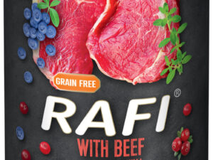 4365_1 Mokra karma dla psa Rafi z wołowiną 800g