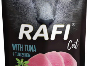 4372_1 Mokra karma dla kotów po sterylizacji Rafi Cat Sterilised z tuńczykiem 100g