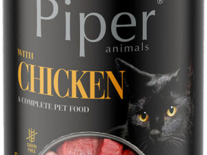 Mokra karma dla kotów Piper Animals z kurczakiem 400g