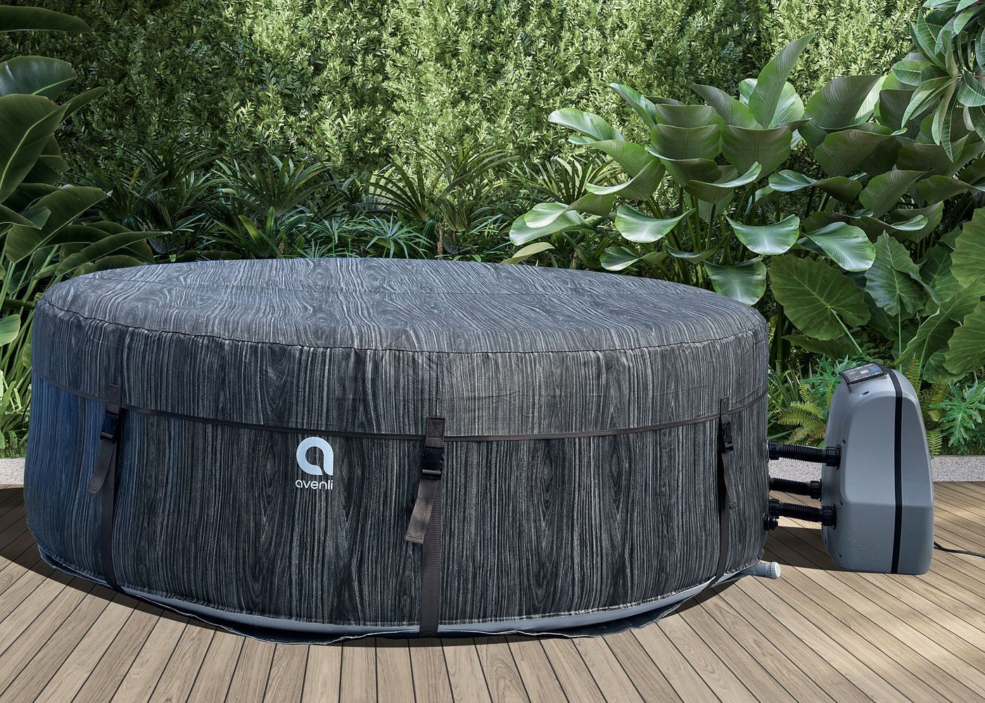 Dmuchane SPA Ogrodowe Nice dla 6 osób 204x70cm Luxury Selection - obrazek 11