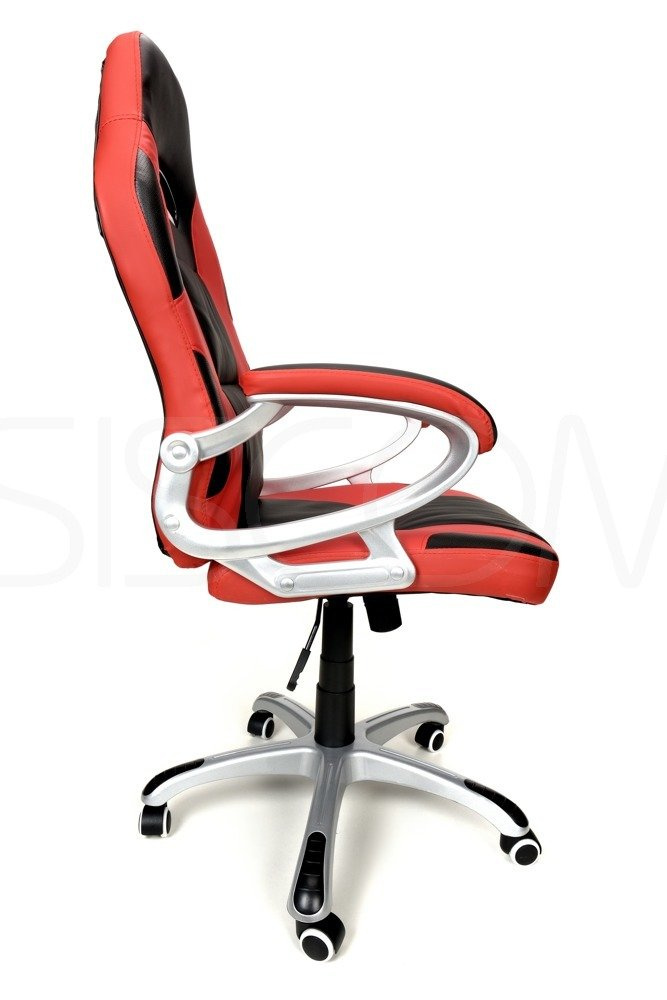 Fotel biurowy XRacer czerwono-czarny - obrazek 4
