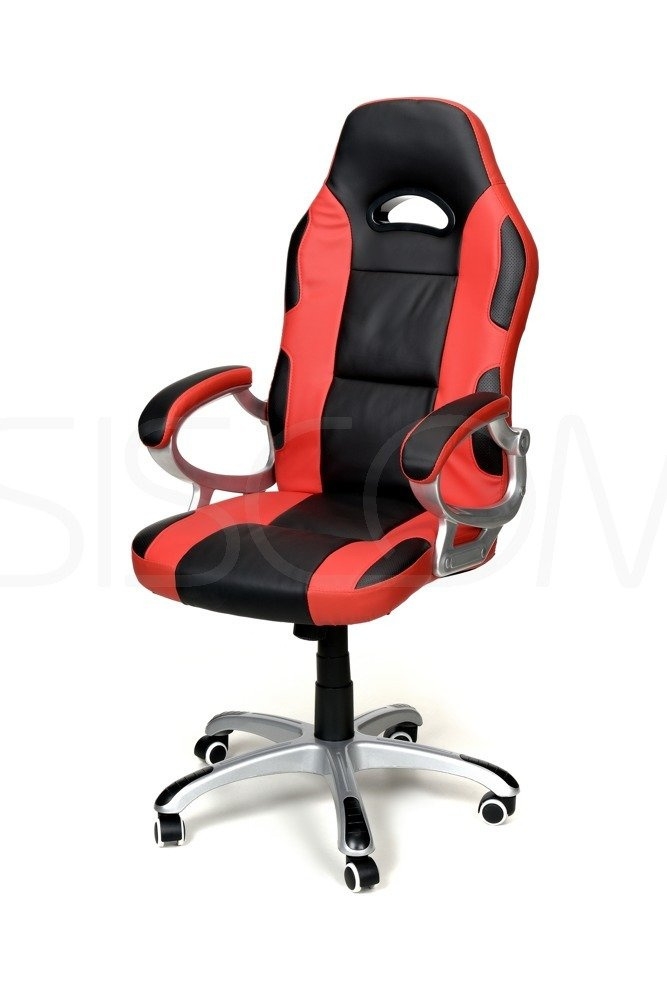Fotel biurowy XRacer czerwono-czarny - obrazek 8