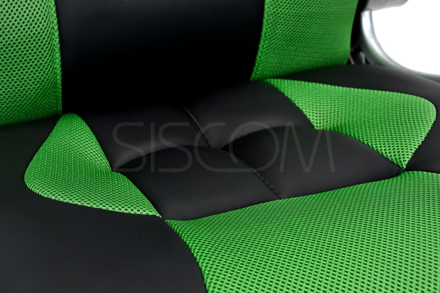 Fotel biurowy Sport czarno-zielony - obrazek 6