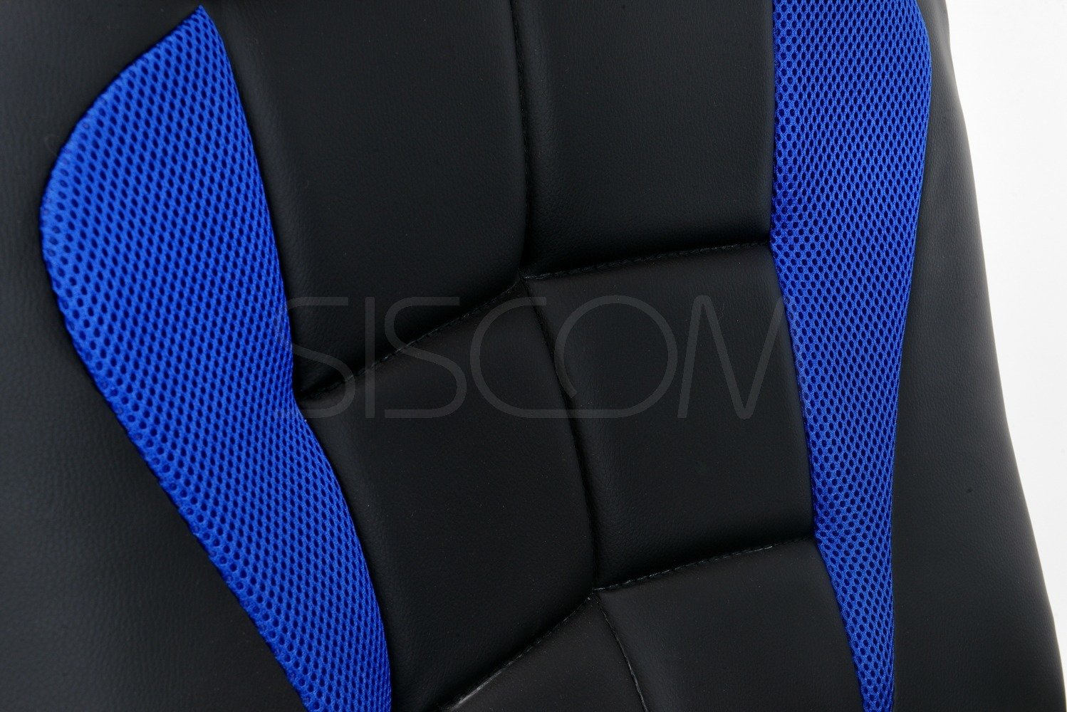Fotel biurowy Sport czarno-niebieski - obrazek 8