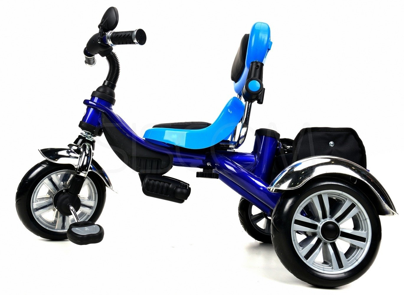 Rowerek Trójkołowy PATY BIKE II - niebieski - obrazek 6