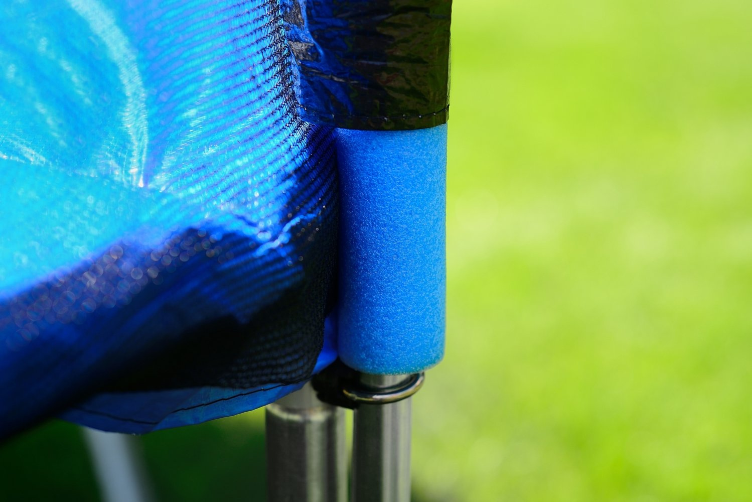 Trampolina ogrodowa dla dzieci 312cm FUNFIT z siatką zewnętrzną i drabinką - obrazek 13