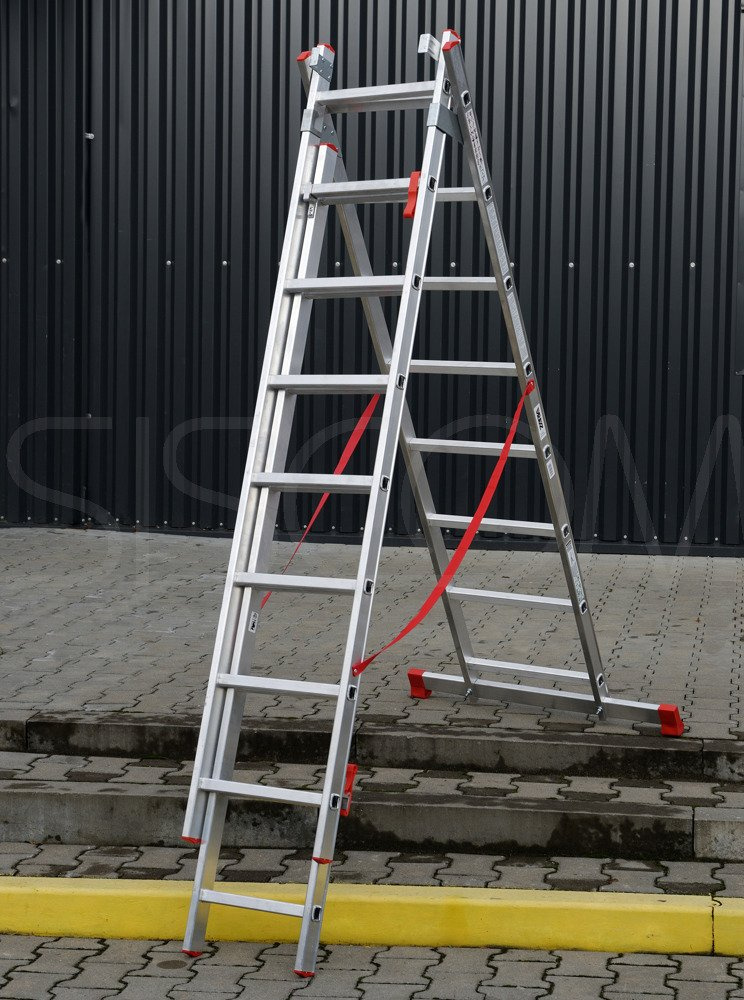 Drabina Aluminiowa 3x8 505cm - obrazek 2