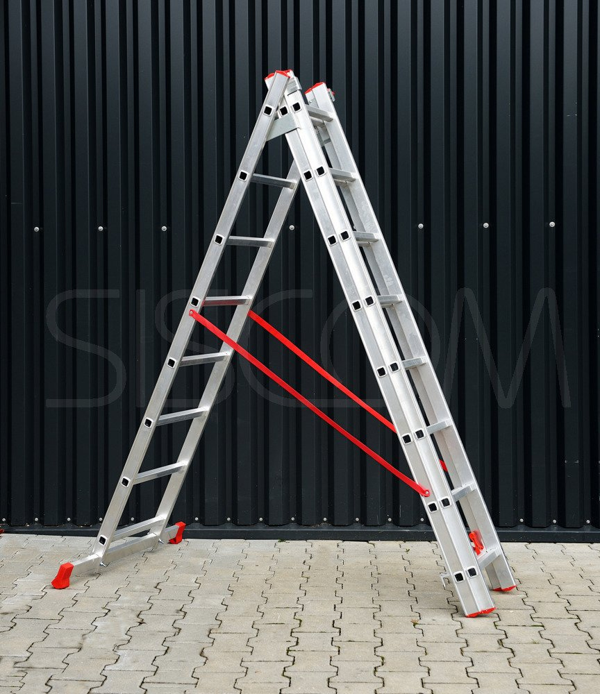 Drabina Aluminiowa 3x8 505cm - obrazek 4