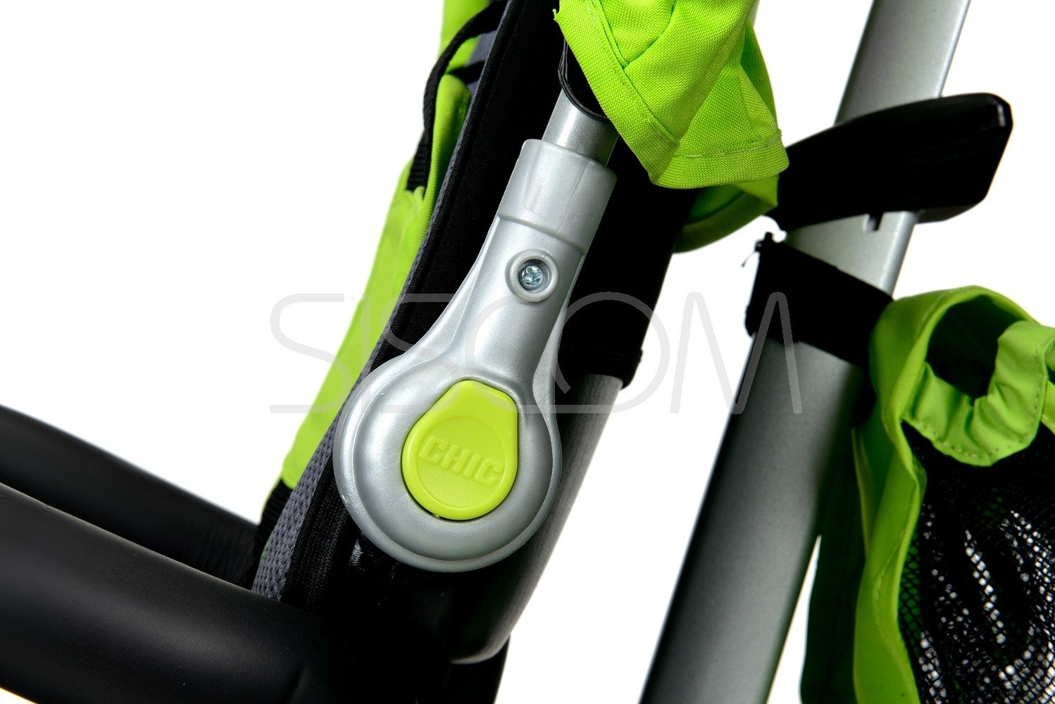 Rowerek trójkołowy z daszkiem Viky Bike Premium - zielony - obrazek 14